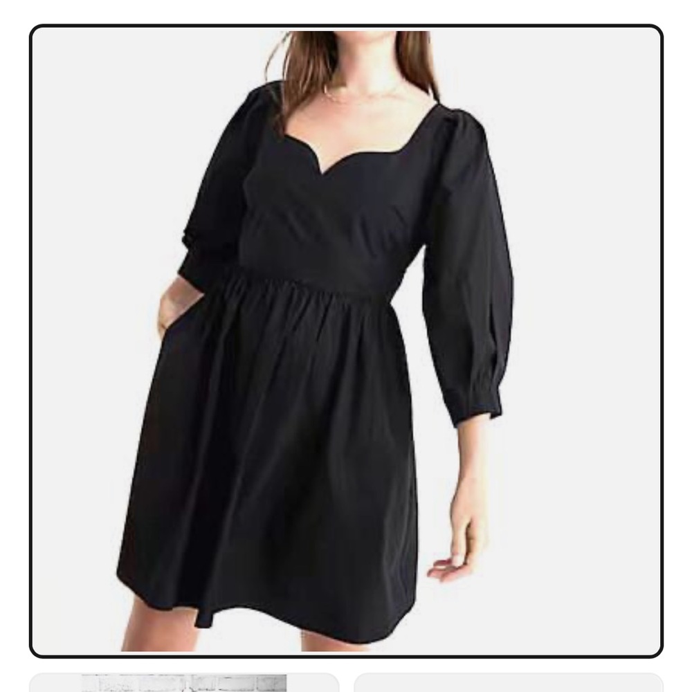 Madewell Sweetheart Mini Dress